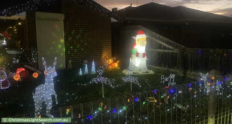 Christmas Light display at 23 Cameron Drive, Hoppers Crossing