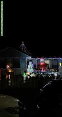Christmas Light display at 9 Murphy Crescent, Traralgon