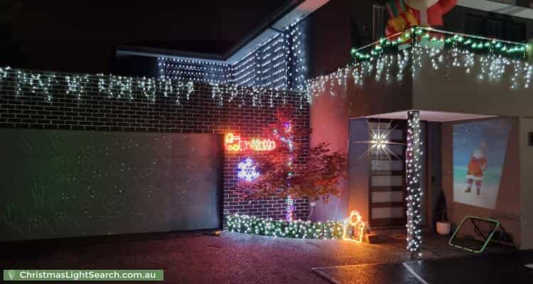 Christmas Light display at 8 Hope Court, Ferntree Gully