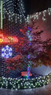 Christmas Light display at 8 Hope Court, Ferntree Gully