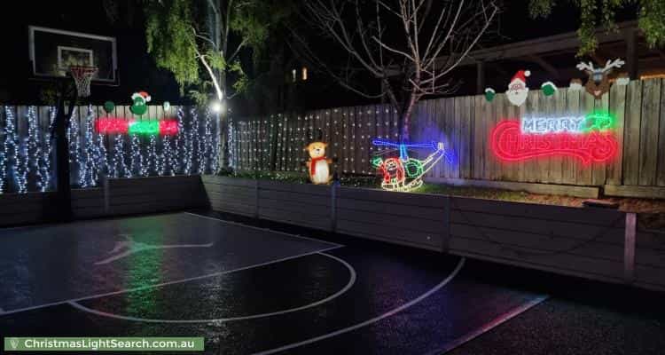 Christmas Light display at 8 Hope Court, Ferntree Gully