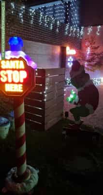 Christmas Light display at 8 Hope Court, Ferntree Gully