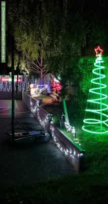 Christmas Light display at 8 Hope Court, Ferntree Gully