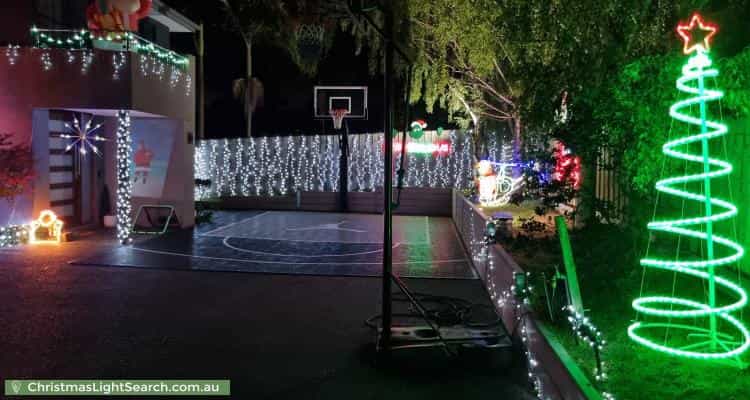 Christmas Light display at 8 Hope Court, Ferntree Gully
