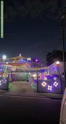 Christmas Light display at 74 Lindwall Street, Upper Mount Gravatt