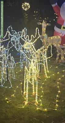 Christmas Light display at 6 Norco Way, Bayswater