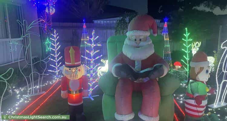 Christmas Light display at 1 Norman Avenue, Chelsea Heights