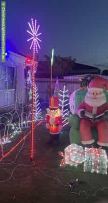Christmas Light display at 1 Norman Avenue, Chelsea Heights