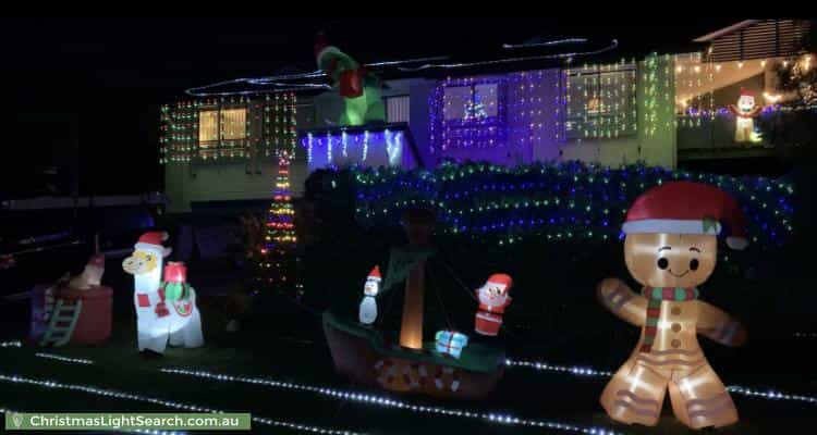 Christmas Light display at 4 Koomooloo Circle, Coomera