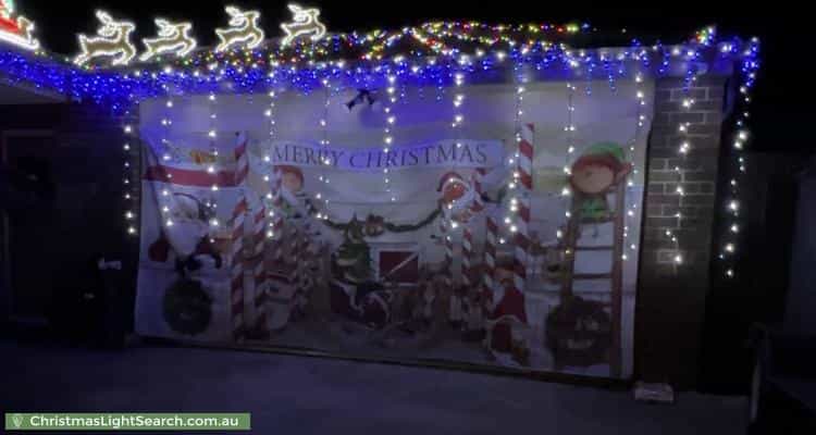 Christmas Light display at  Spinebill Court, Pakenham