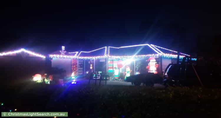 Christmas Light display at 27 Dobson Street, Ferntree Gully