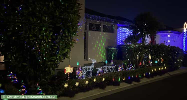 Christmas Light display at 2A Connor Avenue, Woodville South