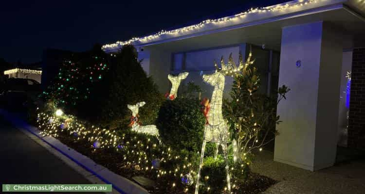 Christmas Light display at 2A Connor Avenue, Woodville South