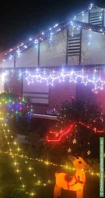 Christmas Light display at 40 May Terrace, Ottoway
