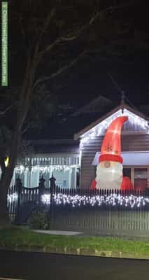 Christmas Light display at  Holywood Grove, Carnegie