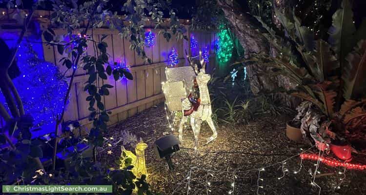 Christmas Light display at 6 Neasham Drive, Dandenong North