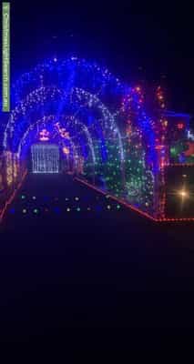 Christmas Light display at  Rollings Close, Rosebud