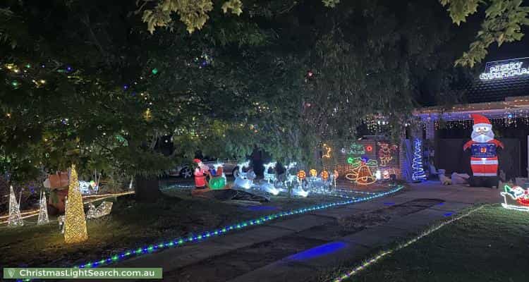Christmas Light display at 6 Neasham Drive, Dandenong North