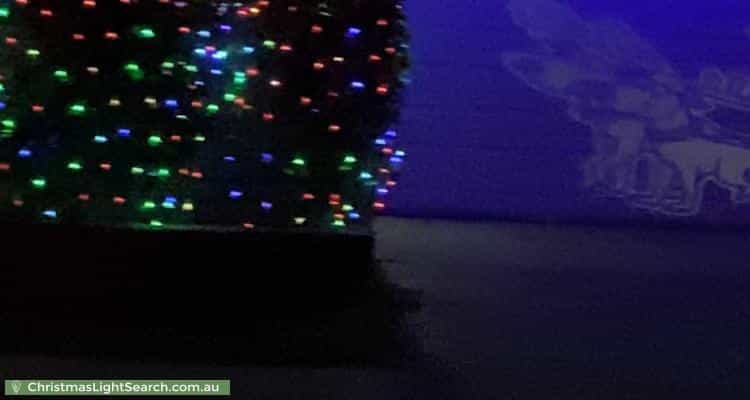 Christmas Light display at 35 Barrett-Lennard Parade, Winthrop