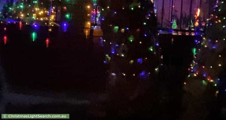 Christmas Light display at 35 Barrett-Lennard Parade, Winthrop