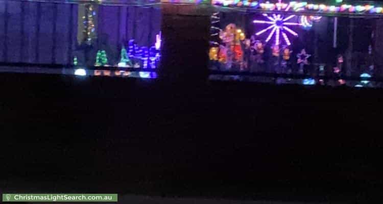 Christmas Light display at 35 Barrett-Lennard Parade, Winthrop