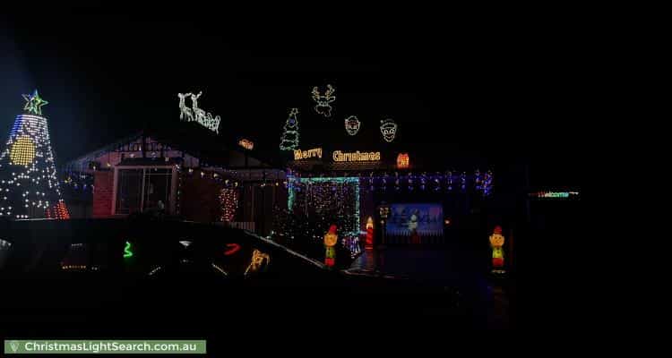 Christmas Light display at 25 Regulus Street, Erskine Park
