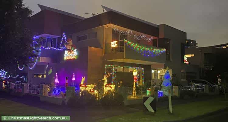 Christmas Light display at 1 Ibis Place, Maribyrnong