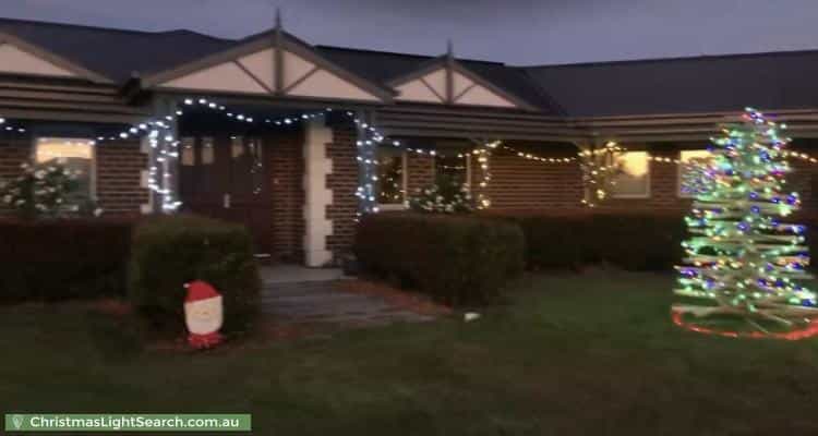 Christmas Light display at  Estuary View, Inverloch