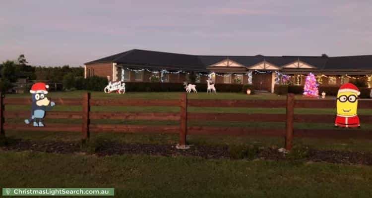 Christmas Light display at  Estuary View, Inverloch