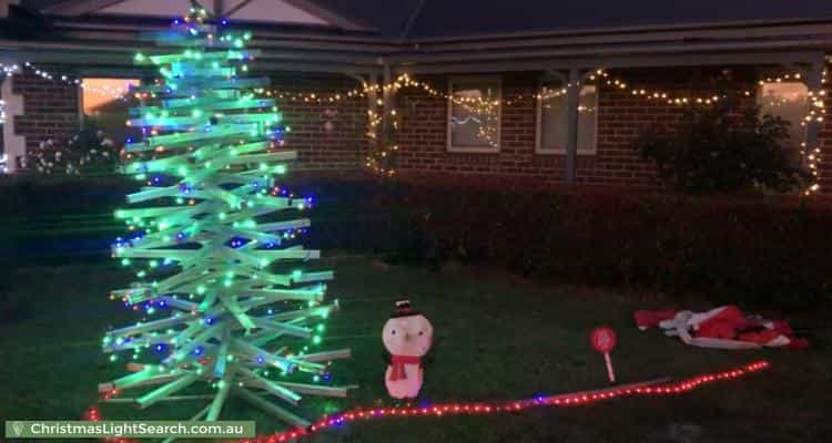 Christmas Light display at  Estuary View, Inverloch