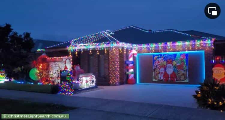 Christmas Light display at  Oceanic Drive, Inverloch