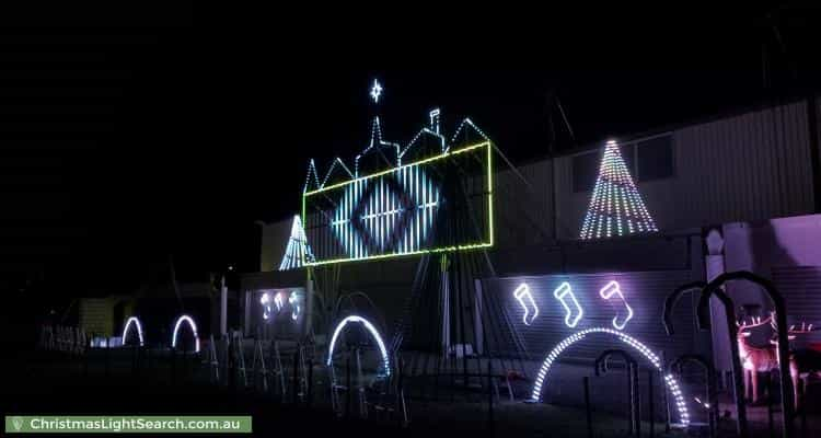 Christmas Light display at Old Melbourne Road, Chirnside Park