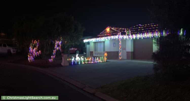 Christmas Light display at  Jenkins Court, Craigmore