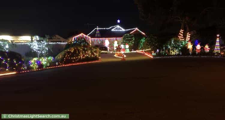 Christmas Light display at  Jenkins Court, Craigmore