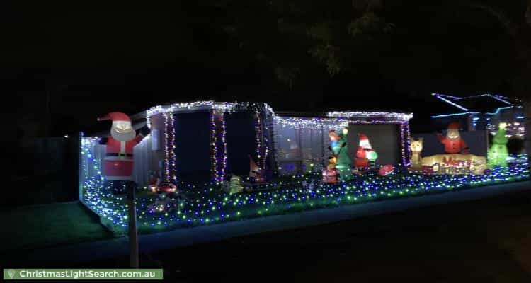 Christmas Light display at  Dalray Crescent, Kurunjang