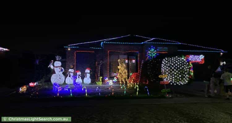Christmas Light display at  Dalray Crescent, Kurunjang