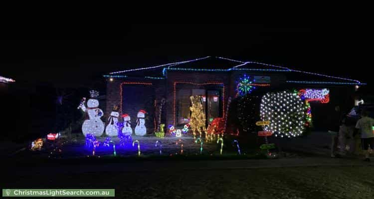 Christmas Light display at  Dalray Crescent, Kurunjang