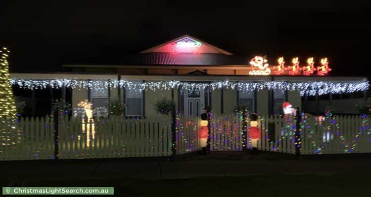 Christmas Light display at  Dalray Crescent, Kurunjang