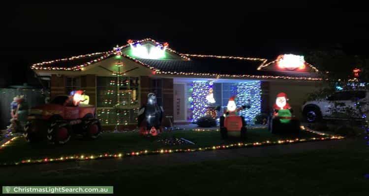 Christmas Light display at  Dalray Crescent, Kurunjang