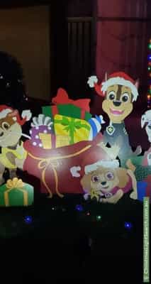 Christmas Light display at 83 Somerset Grove, Craigmore