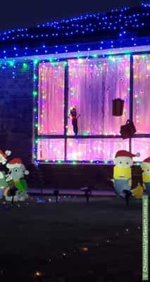 Christmas Light display at 83 Somerset Grove, Craigmore