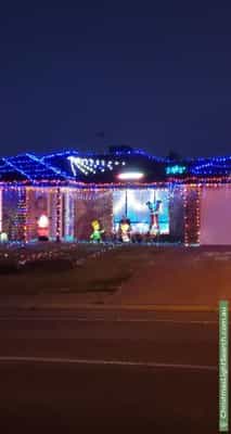 Christmas Light display at 83 Somerset Grove, Craigmore
