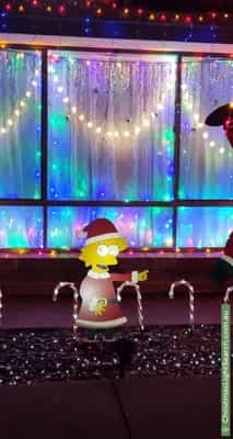 Christmas Light display at 83 Somerset Grove, Craigmore