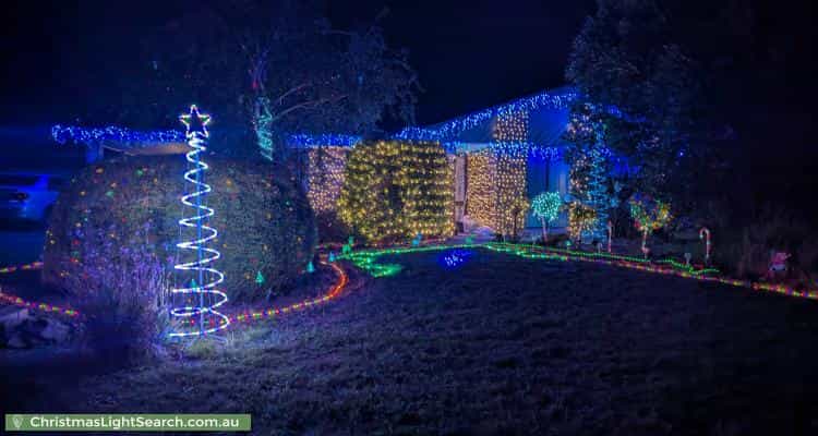 Christmas Light display at 22 Concord Drive, Old Reynella