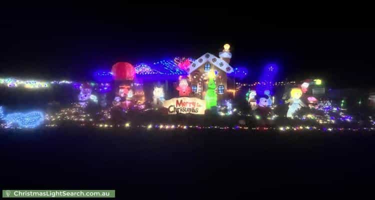 Christmas Light display at 1 Jones Drive, Sebastopol
