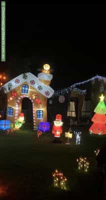 Christmas Light display at 115 Guest Street, Tootgarook