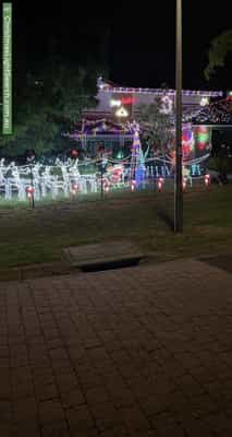 Christmas Light display at 1 Ann Court, Bundoora