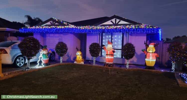 Christmas Light display at 5 Cherry Lane, Paralowie