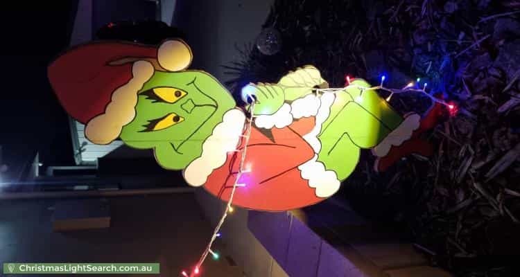 Christmas Light display at 29 Cuthbert Circuit, Wanniassa