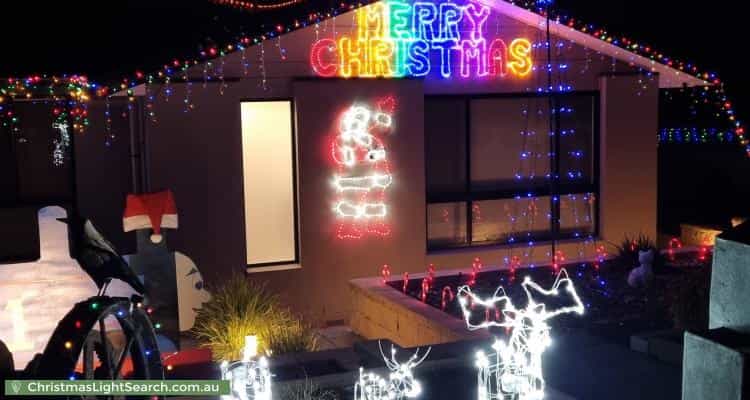 Christmas Light display at 29 Cuthbert Circuit, Wanniassa